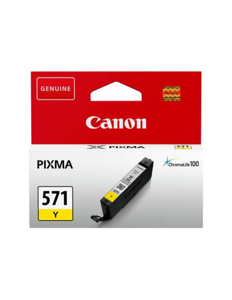 CARTUCHO CANON CLI-571 YELLOW PIXMA MG5751 MG5752 MG5753 MG6851