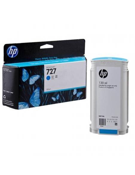 CARTUCHO HP 727 CYAN DESIGNJET T1500 T2500 T920
