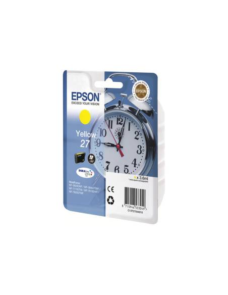 CARTUCHO EPSON 27 YELLOW WF-3620DWF WF-3640DTWF WF-7110DTW WF-7610DWF WF-7620DTWF