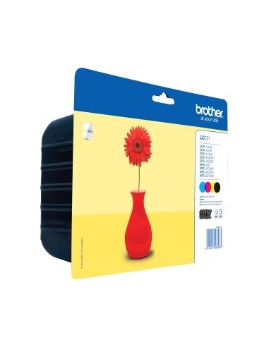 CARTUCHO BROTHER LC121 MULTIPACK J552DW J752DW...