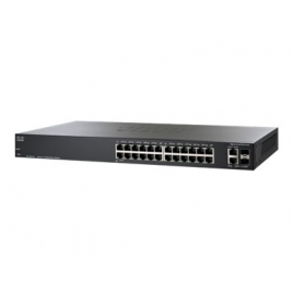 Switch Cisco SF 200-24P 10/100 24 Puertos + 2 SFP 10/100/1000