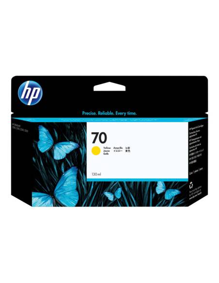 CARTUCHO HP 70 YELLOW DESIGNJET Z2100 Z3100 Z5200
