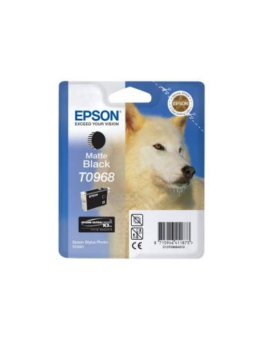 CARTUCHO EPSON T0968 BLACK MATE STYLUS PHOTO R2880