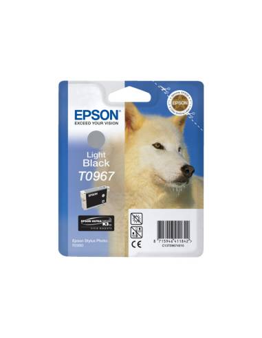 CARTUCHO EPSON T0967 BLACK CLARO STYLUS PHOTO...