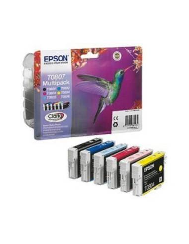 CARTUCHO EPSON T0807 MULTIPACK STYLUS PHOTO...