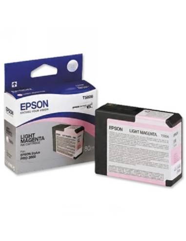 CARTUCHO EPSON T5806 MAGENTA CLARO STYLUS PRO 3800