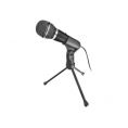Microfono Mano Trust Starzz 3.5MM Cableado Black