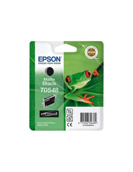 CARTUCHO EPSON T0548 BLACK MATE STYLUS PHOTO R800/R1800
