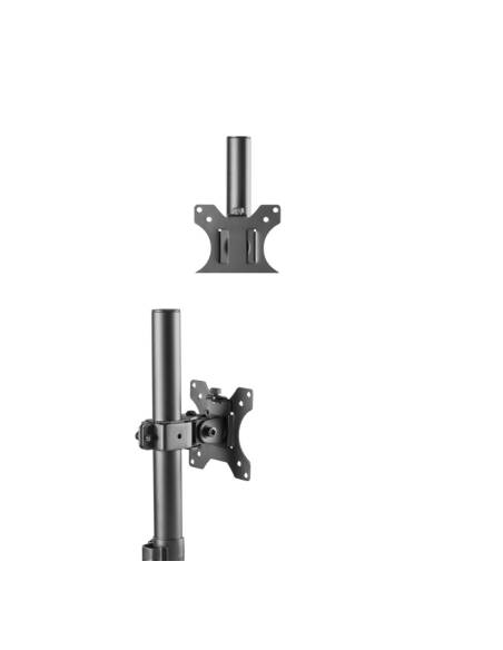 SOPORTE MONITOR ESCRITORIO EWENT EW1535 13-32 VESA 75/100 BLACK