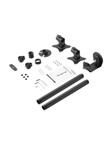 SOPORTE MONITOR VERTICAL DOBLE STARTECH HASTA 27 BLACK