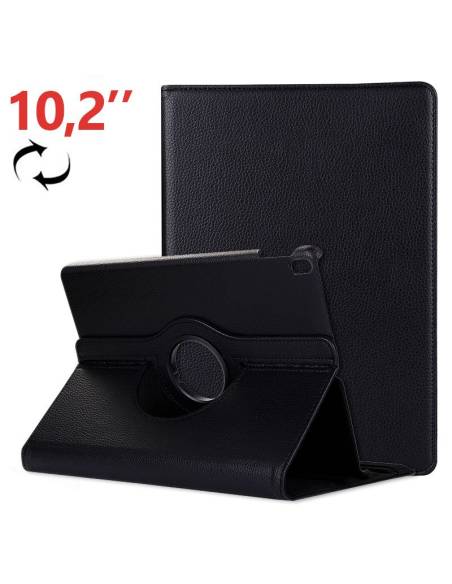 FUNDA TABLET COOL ROTATE 360 BLACK IPAD 10.2 (7ª 8ª GEN)