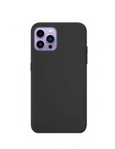 FUNDA MOVIL BACK COVER HT SILICONA BLACK IPHONE 14 PRO MAX