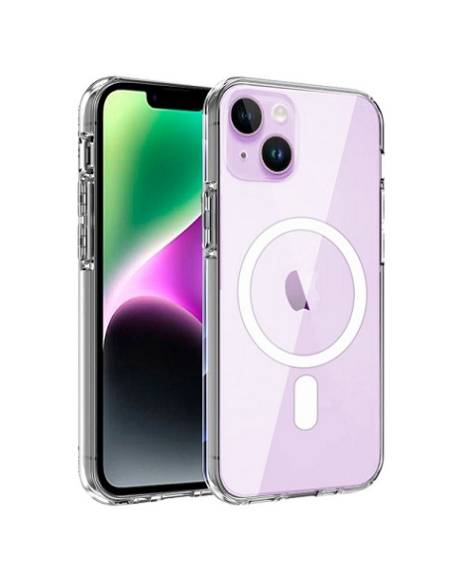 FUNDA MOVIL BACK COVER COOL MAGNETIC TRANSPARENTE IPHONE 14