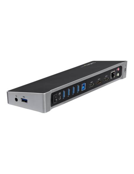 PUERTO REPLICADOR USB 3.0 STARTECH HDMI + RJ45 + 2XDP + 6XUSB 3.0 + JACK
