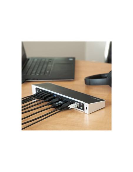 PUERTO REPLICADOR USB 3.0 STARTECH HDMI + RJ45 + 2XDP + 6XUSB 3.0 + JACK