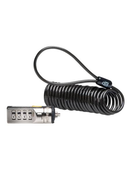 CABLE KENSINGTON BLOQUEO DE SEGURIDAD CON COMBINACION 1.8M
