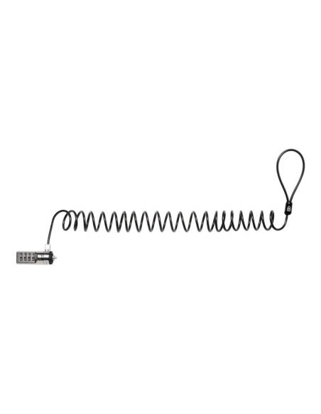 CABLE KENSINGTON BLOQUEO DE SEGURIDAD CON COMBINACION 1.8M