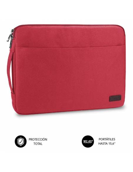 FUNDA PORTATIL SUBBLIM URBAN SLEEVE 15.6 RED