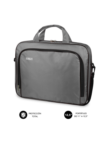 MALETIN PORTATIL SUBBLIM OXFORD 12.5 GREY
