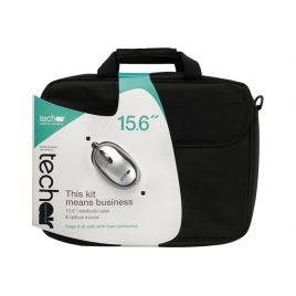 Maletin Portatil Tech AIR Tabx406r 15.6" Black + Mouse Silver
