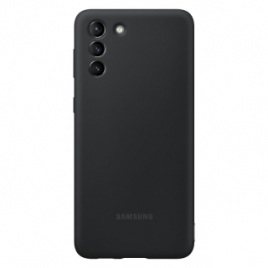 Funda Movil Samsung Silicone Cover Black para Samsung Galaxy S21 Plus