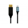 Cable I-TEC USB-C Macho / DisplayPort Macho 4K 1.5M Black