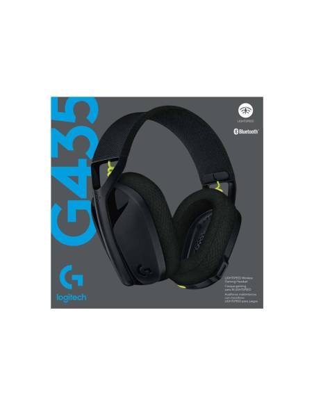 AURICULAR + MIC LOGITECH LIGHTSPEED G435 WIRELESS BLACK/YELLOW