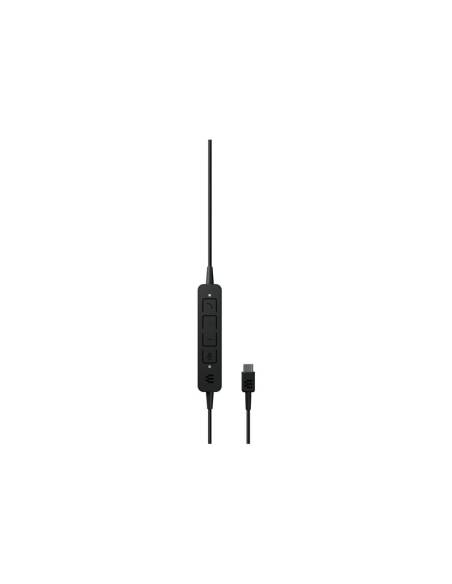 AURICULAR + MIC SENNHEISER DIADEMA ADAPT 160 USB-C BLACK