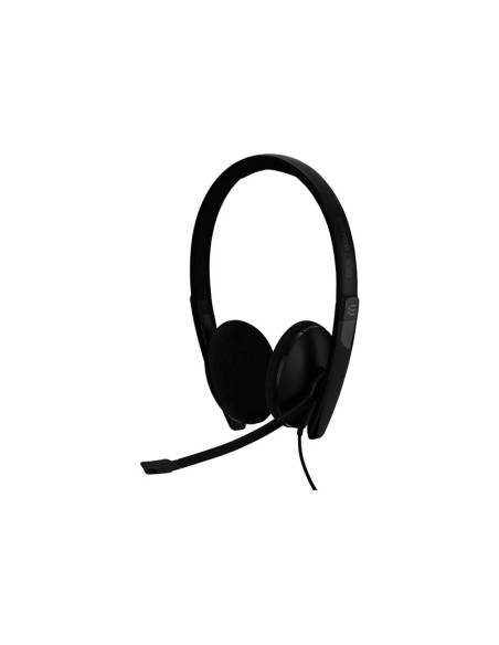 AURICULAR + MIC SENNHEISER DIADEMA ADAPT 160T USB BLACK