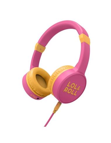 AURICULAR + MIC ENERGY LOL.ROLL POP KIDS PINK