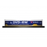 Dvd+Rw Verbatim 4.7GB 4X Lata 10U