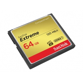 Memoria Compact Flash Sandisk 64GB Extreme