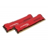DDR3 8GB BUS 1600 Kingston CL9 Hyperx Savage red KIT 2X4GB