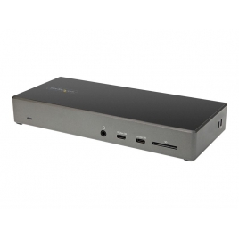 Puerto Replicador Monitor USB-C Startech HDMI + RJ45 + 2XDP +2Xusb 2.0 + 2Xusb 3.0 + 2XUSB-C + SD +Jack
