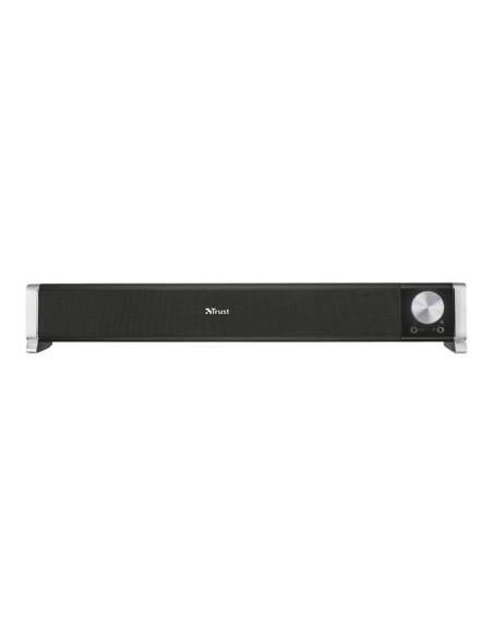 ALTAVOZ TRUST SOUNDBAR ASTO HORIZONTAL 12W RMS USB BLACK