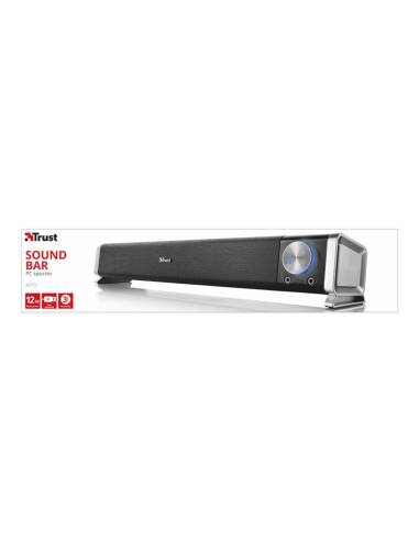 ALTAVOZ TRUST SOUNDBAR ASTO HORIZONTAL 12W RMS...