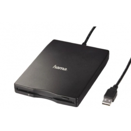 Disquetera USB Externa Hama 53100 Black