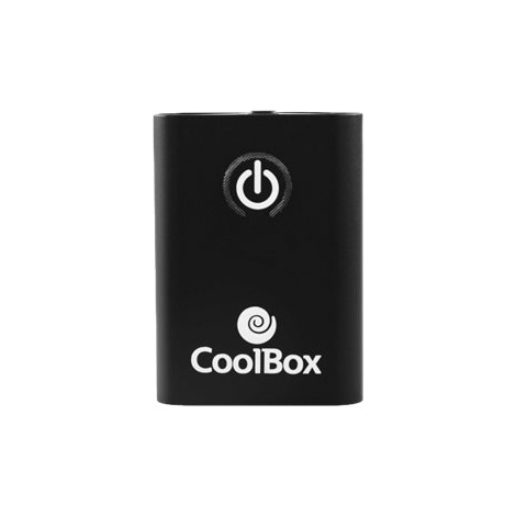Transmisor / Receptor Bluetooth Coolbox Audiolink Black