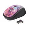 Mouse Trust Wireless YVI Mini Mouse USB Purple Dream Catcher