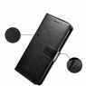 Funda Movil Flip Leather Black para Motorola G30 / G30N