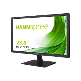 Monitor Hanns 23.6" FHD Hl247hpb 1920X1080 5ms VGA HDMI DVI-D MM Black