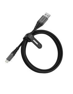 CABLE OTTERBOX USB MACHO / LIGHTNING 1M PREMIUM BLACK