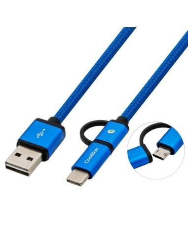 CABLE COOLBOX USB 2.0 MACHO / MICRO USB MACHO +...
