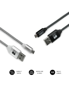 CABLE SUBBLIM USB MACHO / MICRO USB MACHO 1M BLACK /... 2