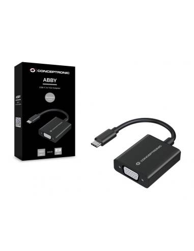 ADAPTADOR CONCEPTRONIC USB-C MACHO / VGA HEMBRA