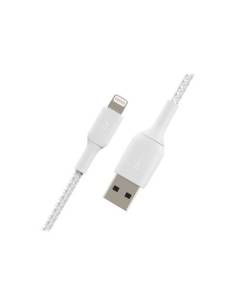 CABLE BELKIN USB MACHO / LIGHTNING MACHO 0.15M WHITE