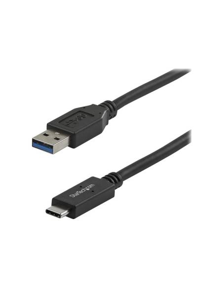 CABLE STARTECH USB 3.1 MACHO / USB-C MACHO 1M BLACK