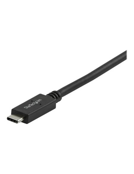 CABLE STARTECH USB 3.1 MACHO / USB-C MACHO 1M BLACK
