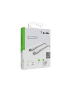 CABLE BELKIN USB-C MACHO / USB-C MACHO 2M WHITE 2