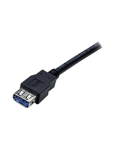 CABLE STARTECH USB 3.0 MACHO / USB HEMBRA 2M BLACK